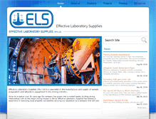 Tablet Screenshot of effectivelab.co.za